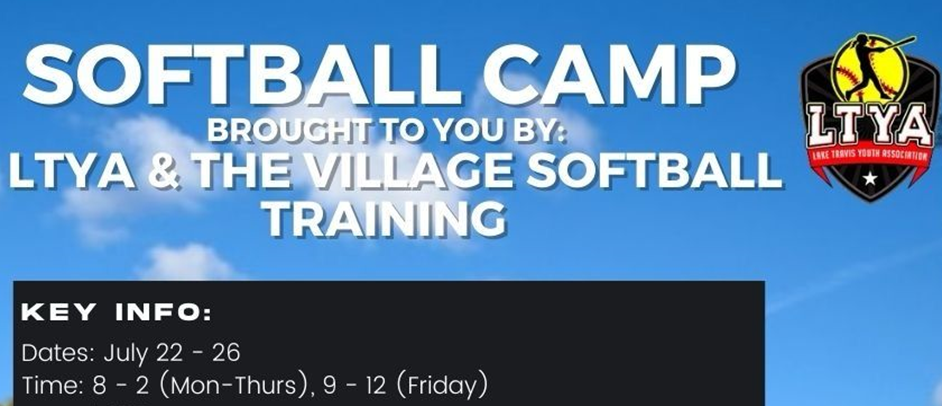 Summer Softball Camp-10U-18U Sign up Now!